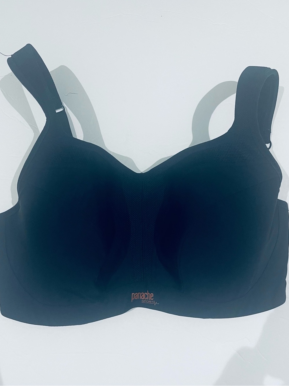 Panache Women's Full-Coverage BlackSports Bra 34F